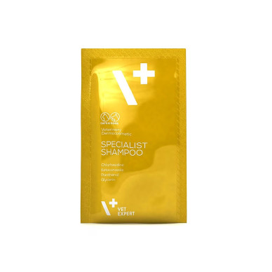Șampon VetExpert Specialist, 15 ml – îngrijire dermatologică pentru câini și pisici